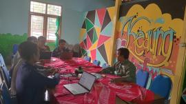 DPMKPPB GUNUNGKIDUL BERIKAN PENDAMPINGAN BUMKAL WIJAYA KUSUMA 